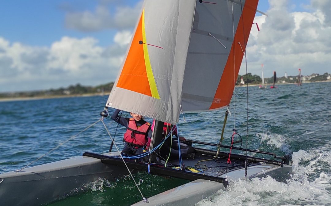 Catamaran et kayak à Sainte Marine